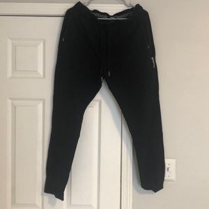 Mens medium black Reebok joggers